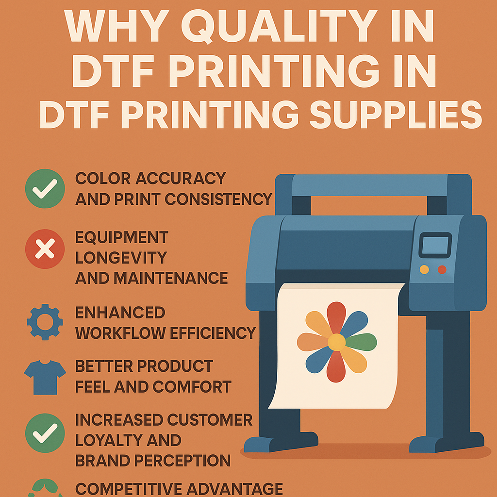 Why Quality DTF Printing Supplies Matter: Boost Performance and Profit