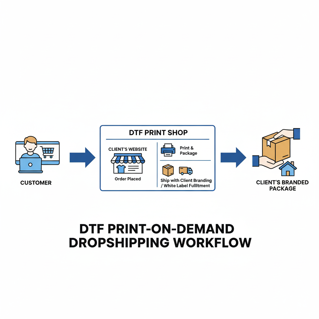 Setting Up a Dropshipping Service with Your DTF Equipment