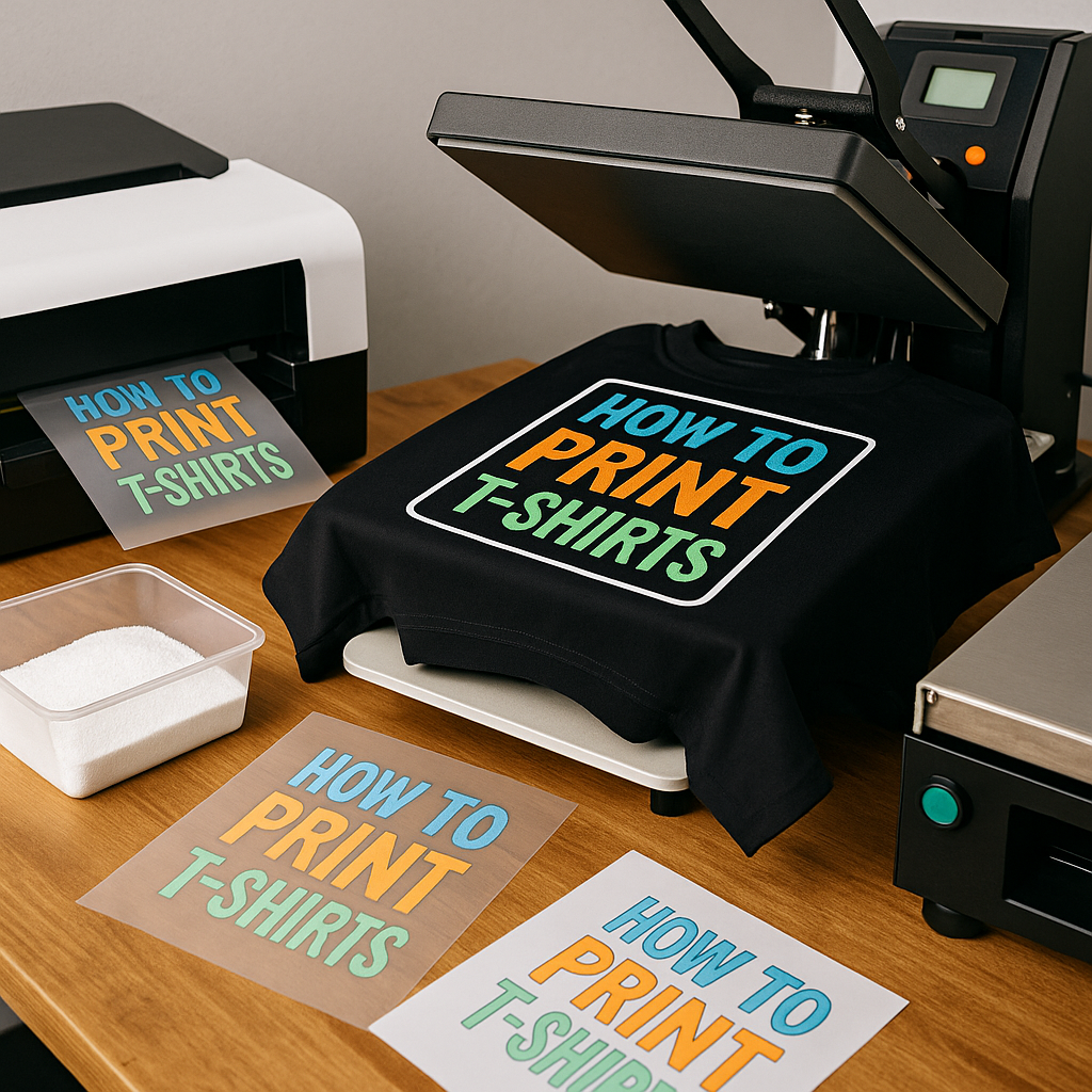 How to Print T‑Shirts with a DTF Printer
