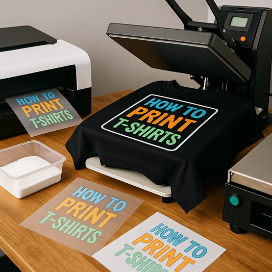 How to Print T‑Shirts with a DTF Printer