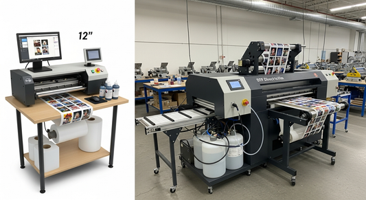 When Single-Operator Shops Outgrow a 12-inch DTF Printer: The Volume Signals That Mean It's Time to Upgrade