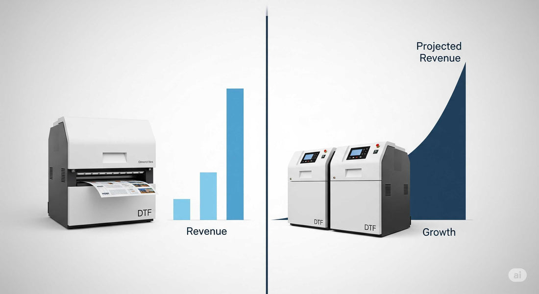 The Financial Model for Adding a Second DTF Printer to Your Fleet