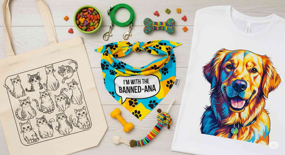 Products for DTF Printing in PET Niche, Tote Bags, Shirts