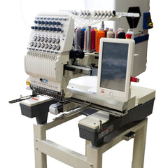 15-Needle Professional Embroidery Machine