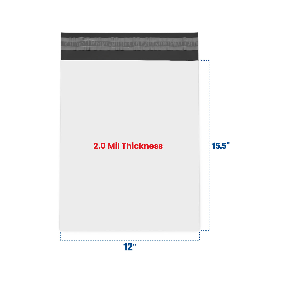 White Poly Mailer