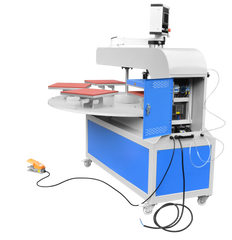Fully Automatic Turntable 6-Station Heat Press Machine | Model: GS-QD6 | Size: 50×60 cm