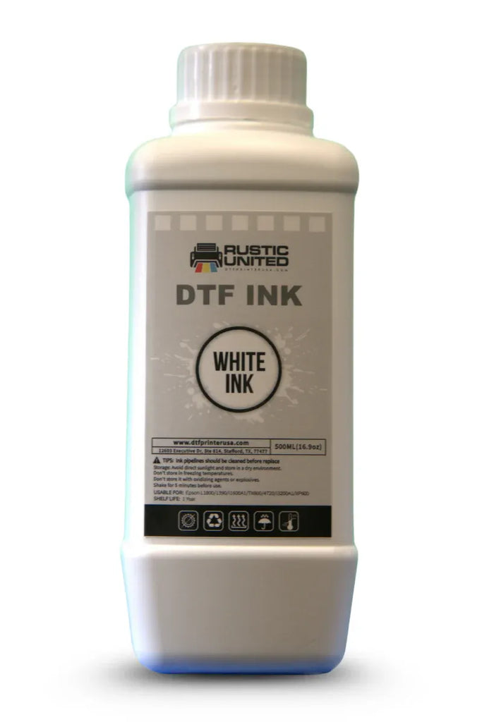 DTF Printer USA White Ink - 1 Liter | High-Quality Ink for DTF Printer