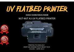 DtfPrinterUsa UV Flatbed Inkjet Printer | Epson i3200 Head | Multicolor Printing