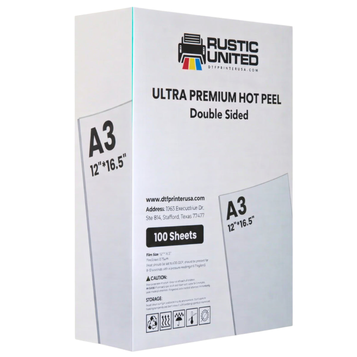 A3 DTF Paper (100 Sheets)