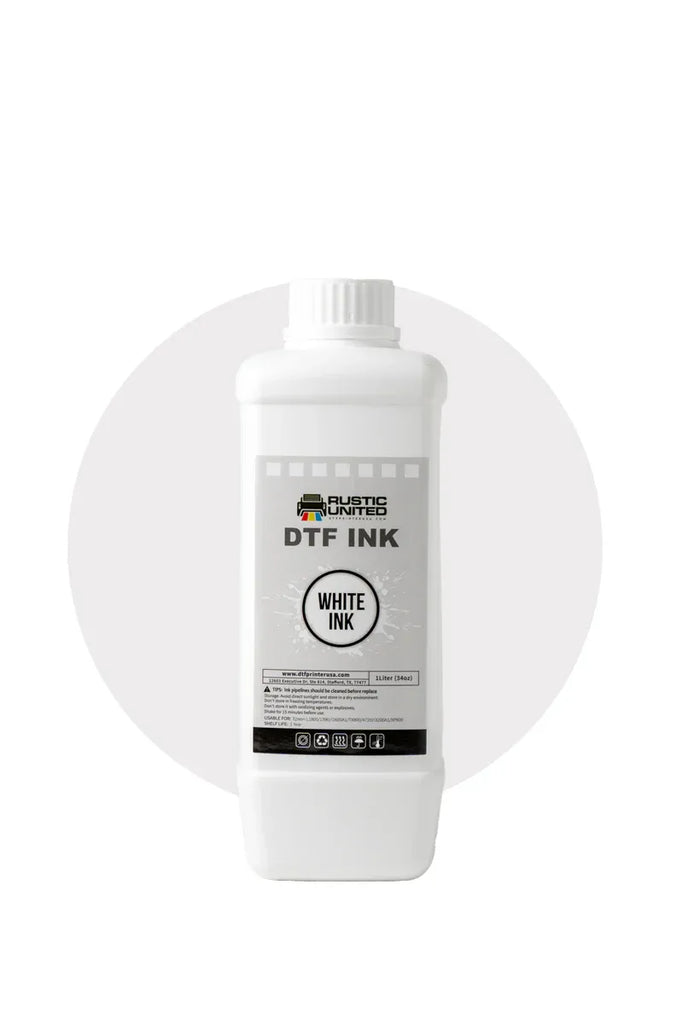 DTF Printer USA White Ink - 1 Liter | High-Quality Ink for DTF Printer