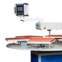 Fully Automatic Turntable 6-Station Heat Press Machine