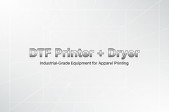 just text: DTF Printer + Dryer